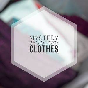 MYSTERY BAG FULL OF GYM CLOTHES